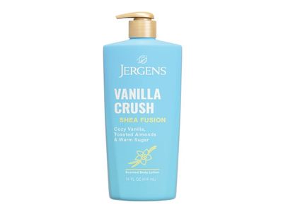 Jergens Shea Fusion Body Lotion, Vanilla Crush, Shea Butter & Vitamin E, 14 fl oz/414 mL
