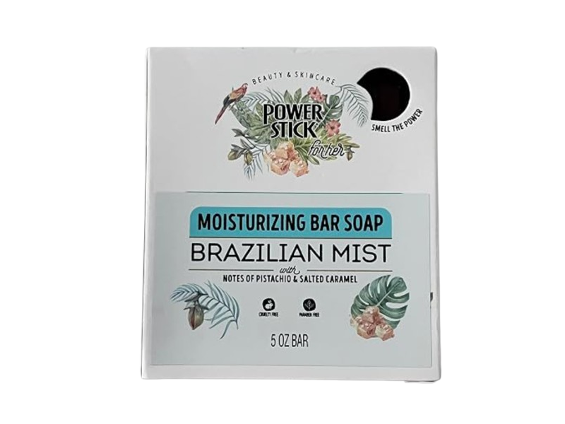 Power Stick Moisturizing Bar Soap, Brazilian Mist, 5 oz
