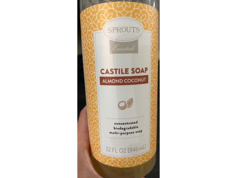 Sprouts Essentials Castile Soap , Almond Coconut, 32 fl oz/946 mL