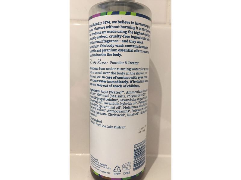 Faith-In-Nature Body Wash, Lavender & Geranium, 13.5 fl oz