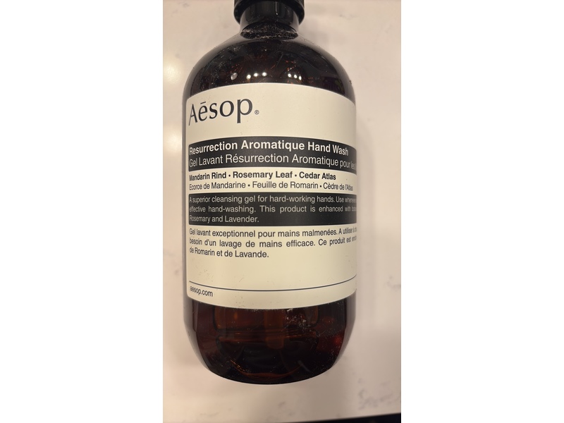 Aesop Resurrection Aromatique Hand Wash, 17.99 oz/500 mL
