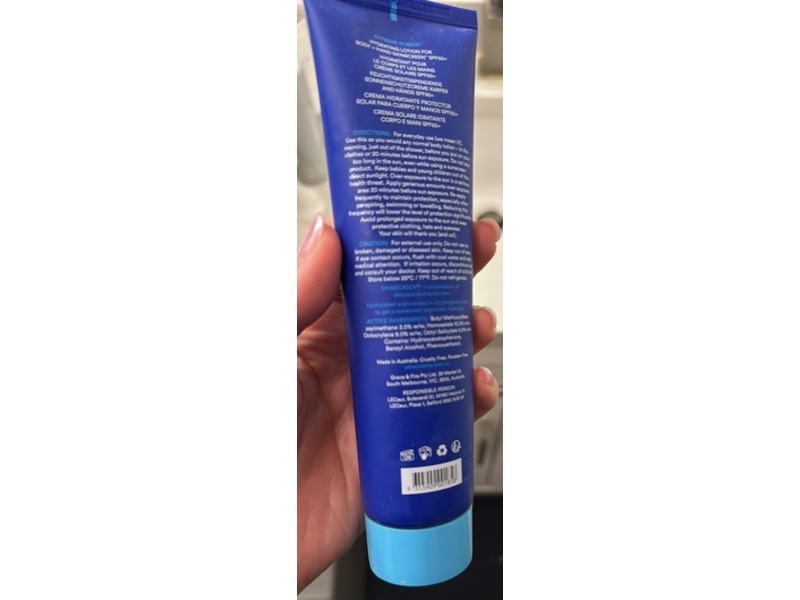 Ultra Violette Extreme Screen Hydrating Body + Hand Sunscreen, SPF 50+, 5.07 fl oz/150 mL