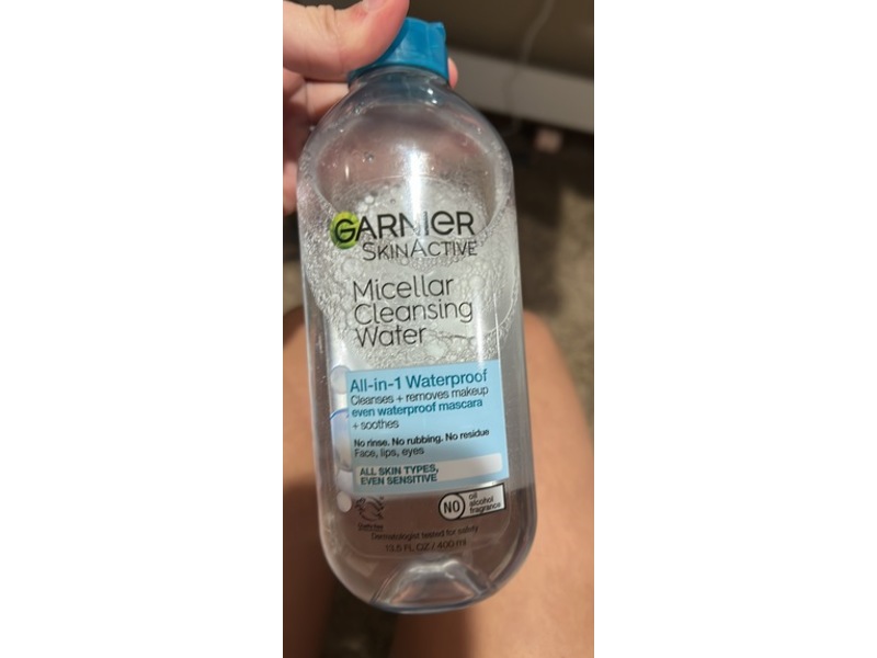 Garnier Skin Active Micellar Cleansing Water, 13.5 oz/400 mL