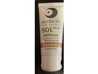 Skin For Life Pure Science SOL Defense Physical Sunscreen, SPF 30, Natural Tint, 2 fl oz/60 mL - thumbnail 2
