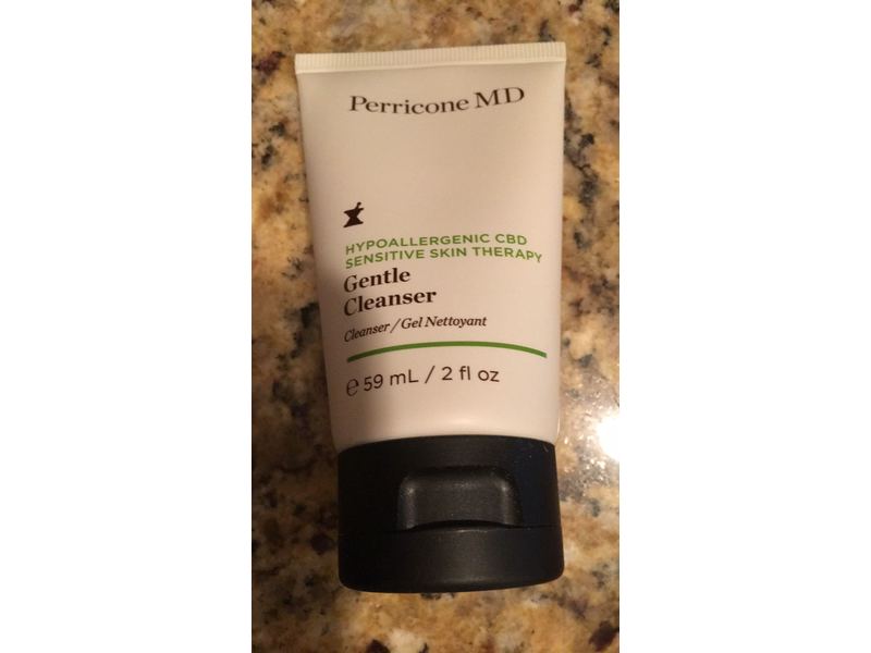 Perricone MD Hypoallergenic CBD Sensitive Skin Therapy Gentle Cleanser, 2 fl oz/59 mL
