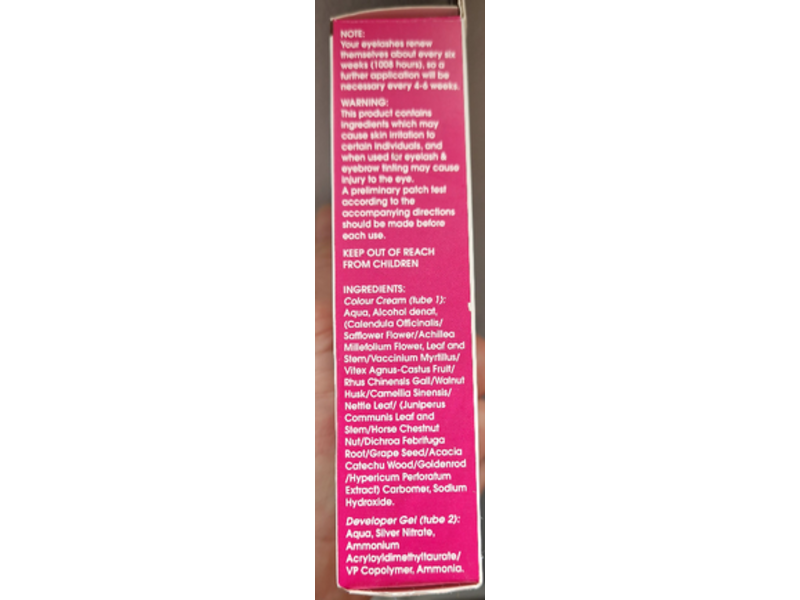 1000Hour Lash & Brow Dye, Dark Brown