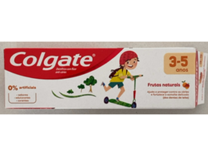 Colgate Kids Toothpaste 3-5 Years, Natural Fruit Flavor, 50 mL
