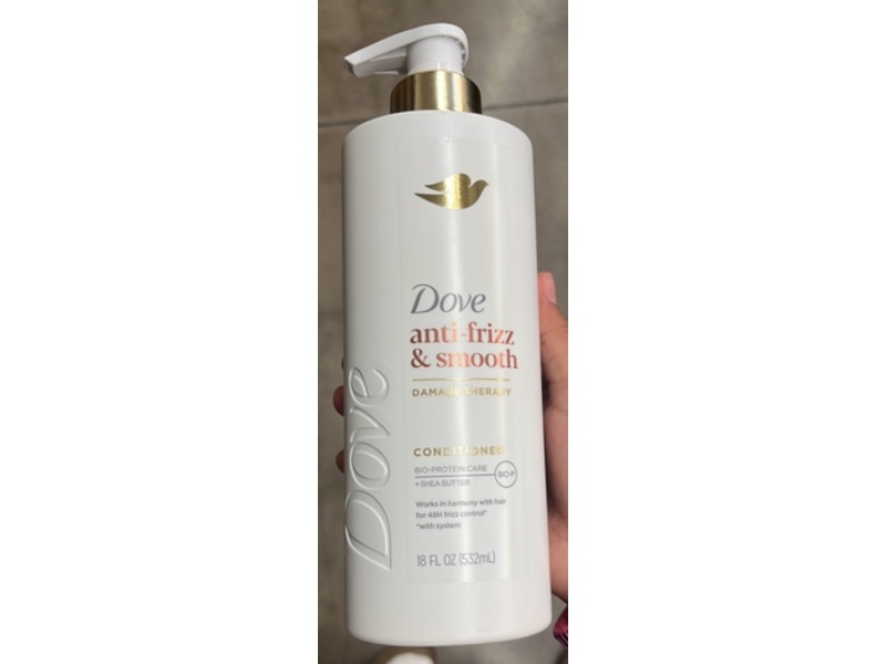 Dove Damage Therapy Anti-Frizz & Smooth Conditioner, 18 fl oz/532 mL