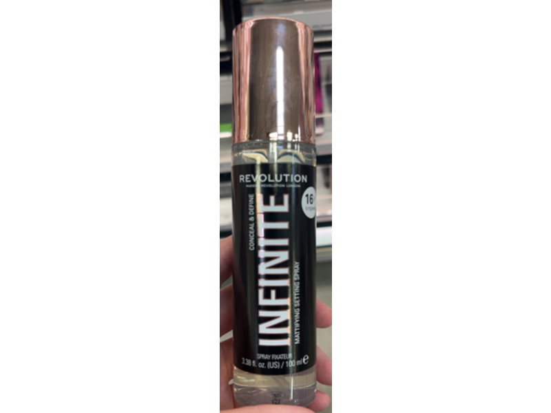 Revolution Infinite Spray Fixateur, 3.38 fl oz/100 mL
