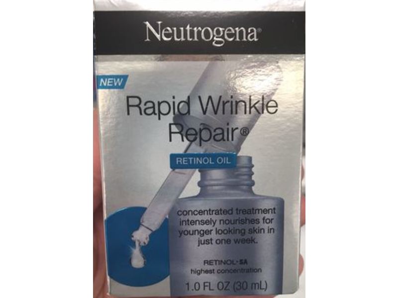 Neutrogena Rapid Wrinkle Repair Retinol Oil, 1.0 fl oz/30 mL