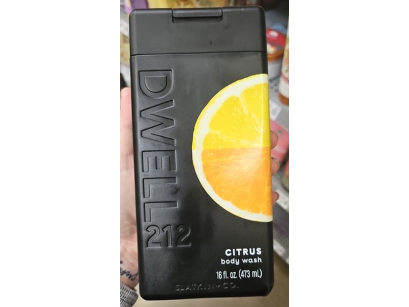 Slatkin + Co. Dwell Body Wash, Citrus, 16 fl oz/473 mL