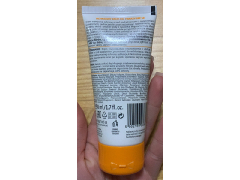 Bielenda Bikini Soft Touch Face Cream, SPF 50+, 1.7 fl oz/50 mL