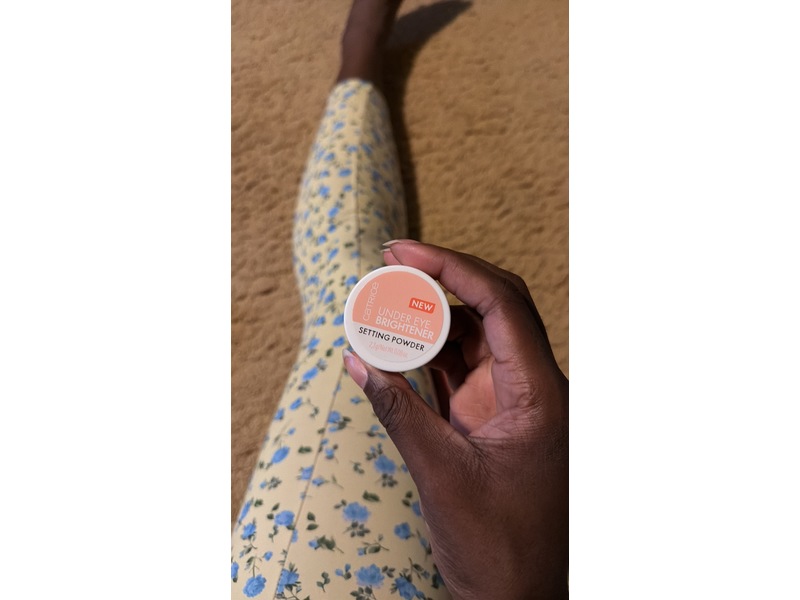 Catrice Under Eye Brightener Setting Powder, 010 Light Rose, 0.08 oz/2.3 g