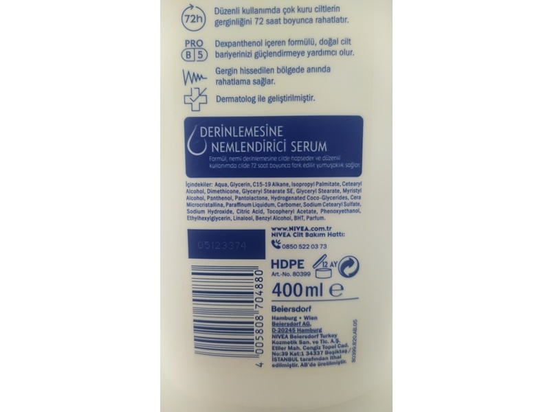 Nivea Repair & Care Body Lotion,400 mL