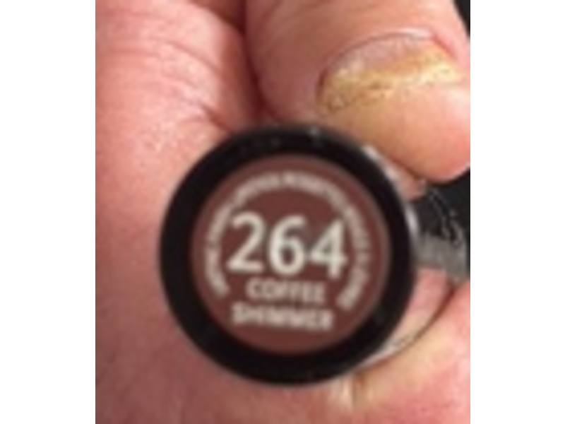 Rimmel London Lasting Finish Lipstick, 264 Coffee Shimmer, 0.14 oz/4 g