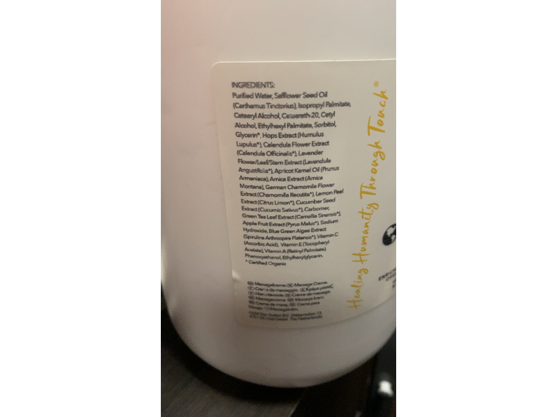 EarthLite Ever-Glide Massage Creme, 128 oz/3.78 L