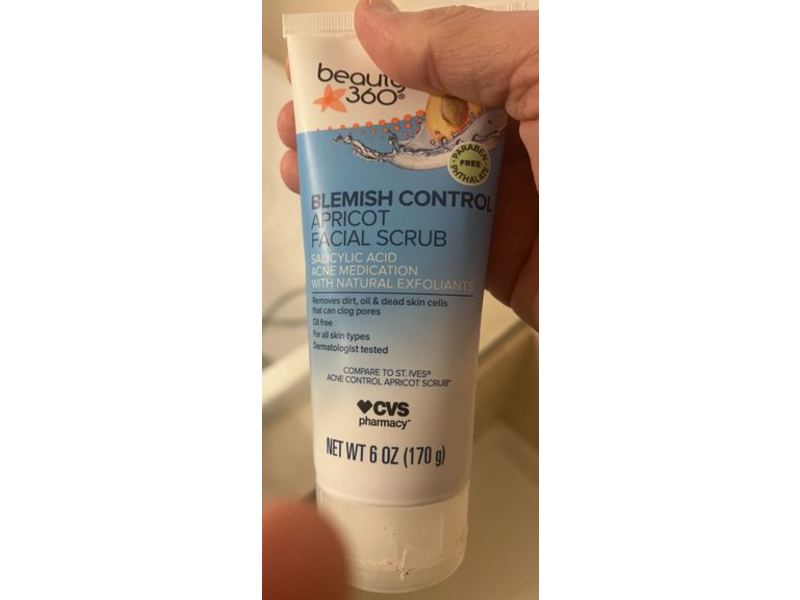 CVS Pharmacy Apricot Facial Scrub, 6 oz/170 g