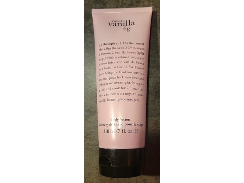 Philosophy Body Lotion, Sweet Vanilla Fig. 7 fl oz/210 mL