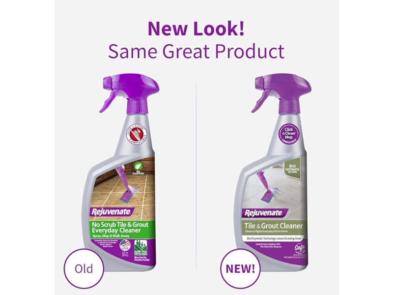 Rejuvenate Tile & Grout Cleaner, 32 fl oz/946 mL