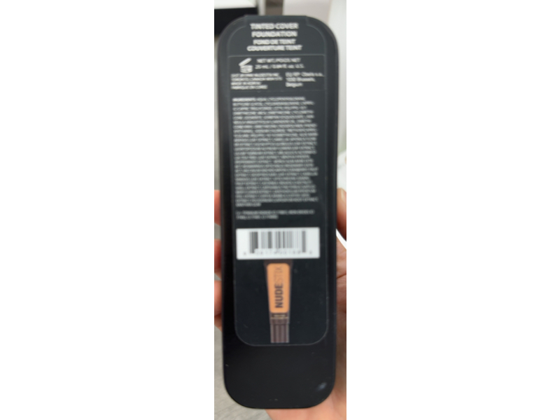 Nudestix Tinted Cover Foundation, Nude 5, 0.84 fl oz/25 mL