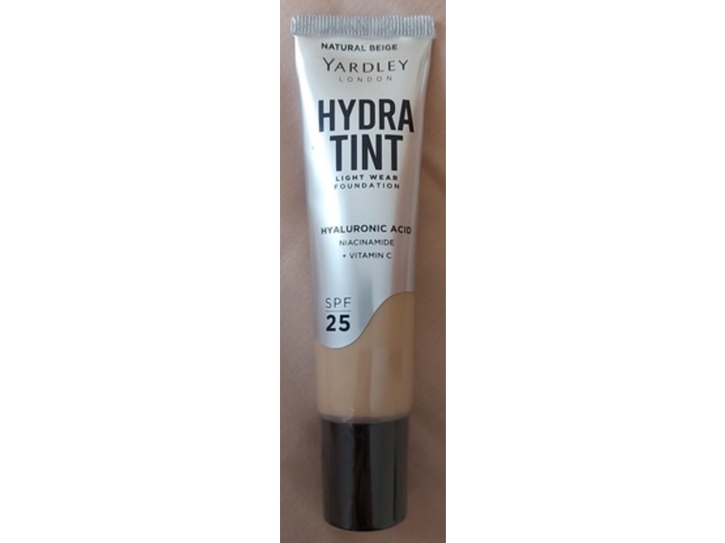 Yardley London Hydra Tint Light Wear Foundation, SPF 25, 30 mL