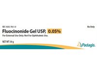 Fluocinonide Gel, 0.05%, 60 g, Padagis (Rx) - thumbnail 1