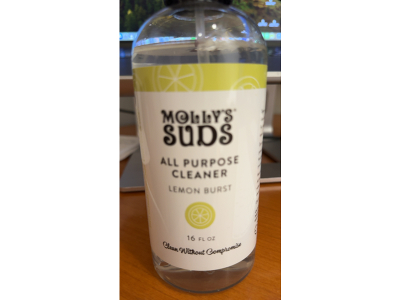 Molly's Suds All Purpose Cleaner, Lemon Burst, 16 fl oz, Pack Of 2