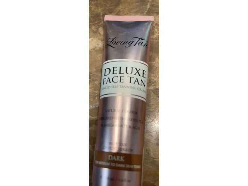 Loving Tan Deluxe Face Tan, Dark, 1.6 fl oz