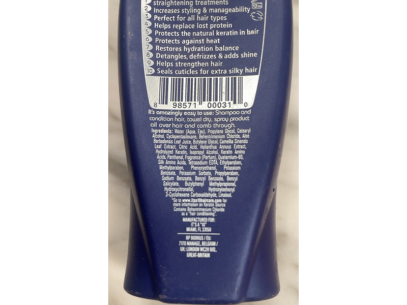 It's A 10 Miracle Leave-In Plus Keratin Conditioner Spray, 4 fl oz/120 mL, Pack Of 2