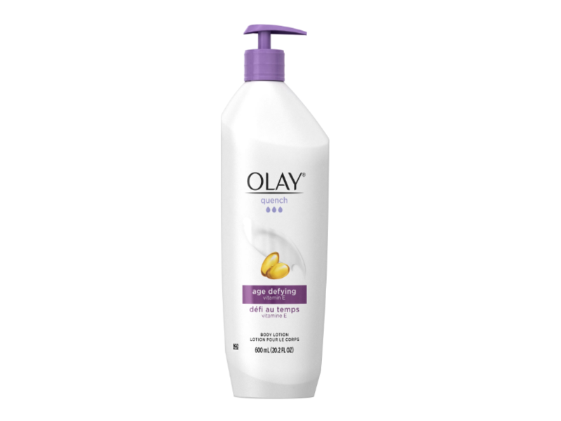 Olay Body Quench Age Defying Body Lotion, Vitamin E, 20.2 fl oz/600 mL