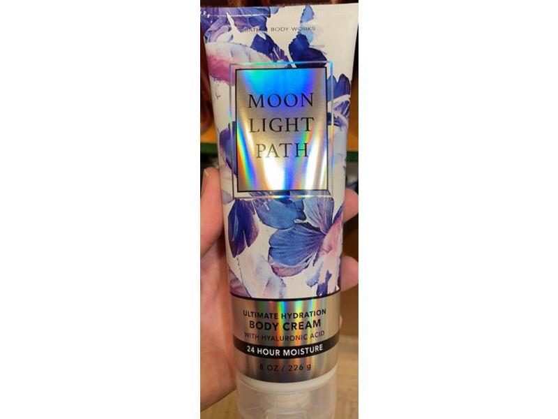 Bath & Body Works Moon Light Path Ultimate Hydration Body Cream, Hyaluronic Acid, 8 oz/226 g