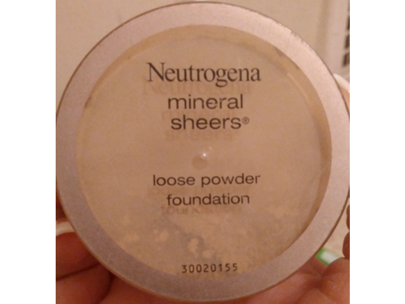 Neutrogena Mineral Sheers Loose Powder Foundation, Tan 80, 0.19 fl oz