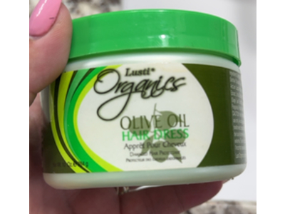 Lusti Organics Hair Dress, Olive Oil, 10 fl oz/ 284 g