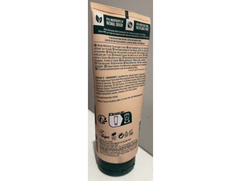 The Body Shop Body Lotion, Shea, 6.7 fl oz/200 mL