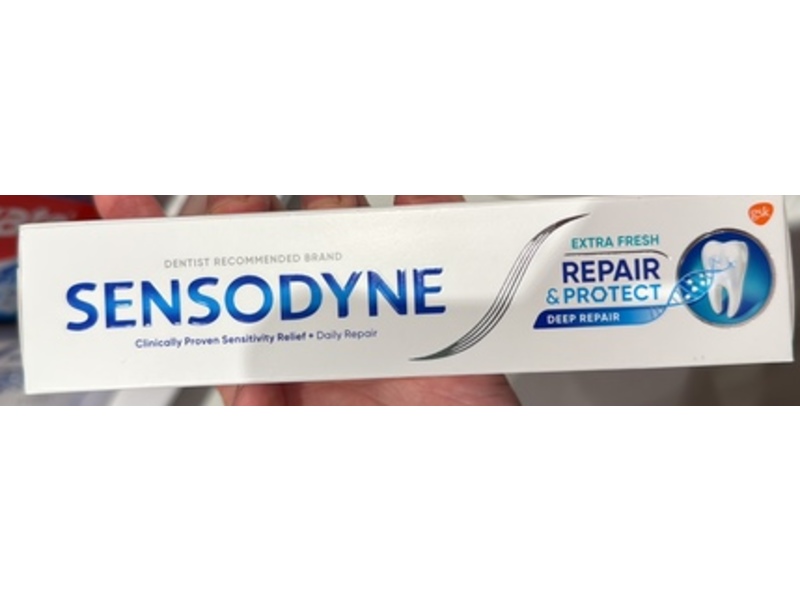 Sensodyne Repair & Protect Toothpaste, Extra Fresh, 100 g