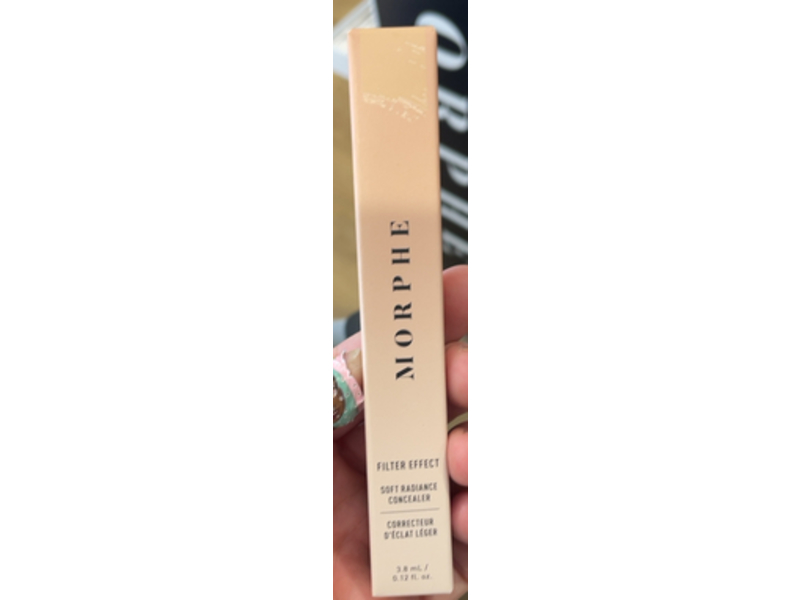 Morphe Filter Effect Soft Radiance Concealer, Medium 10, 0.12 fl oz/3.8 mL