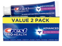 Crest Pro-Health Advanced Fluoride Toothpaste, Bacteria Protection, 5.1 oz/144 g, Pack Of 2 - thumbnail 1