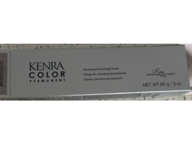 Kenra Color Permanent Coloring Creme, 10A Ash, 3 oz/85 g