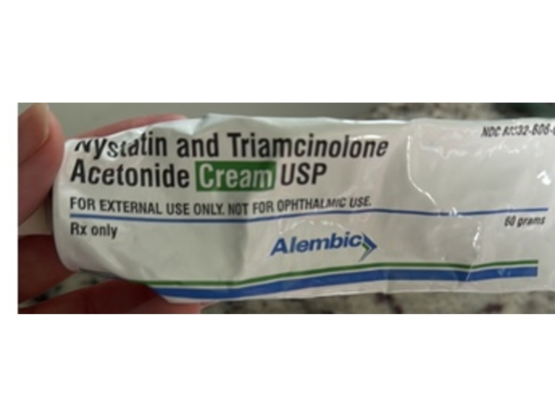 Nystatin and Triamcinolone Acetonide Cream USP, 60 g, Alembic (RX)