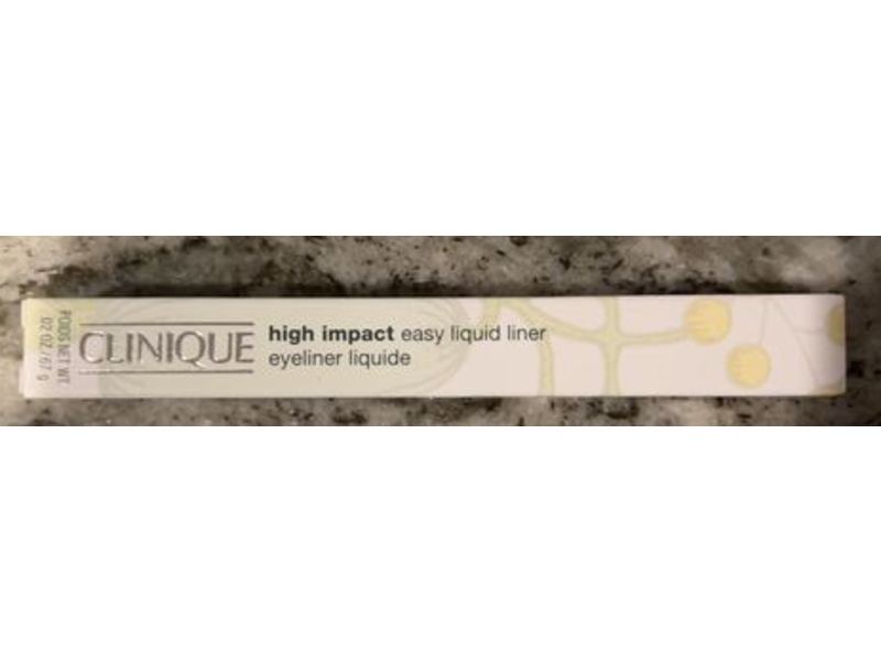 Clinique High Impact Easy Liquid Liner, Black, .003 oz/09 g