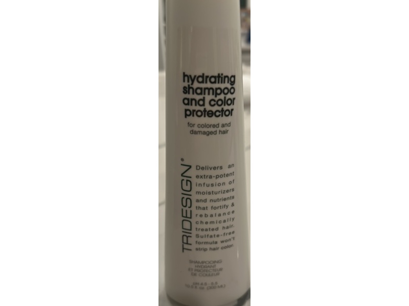 Tridesign Hydrating Shampoo & Color Protector, 10.5 fl oz/300 mL