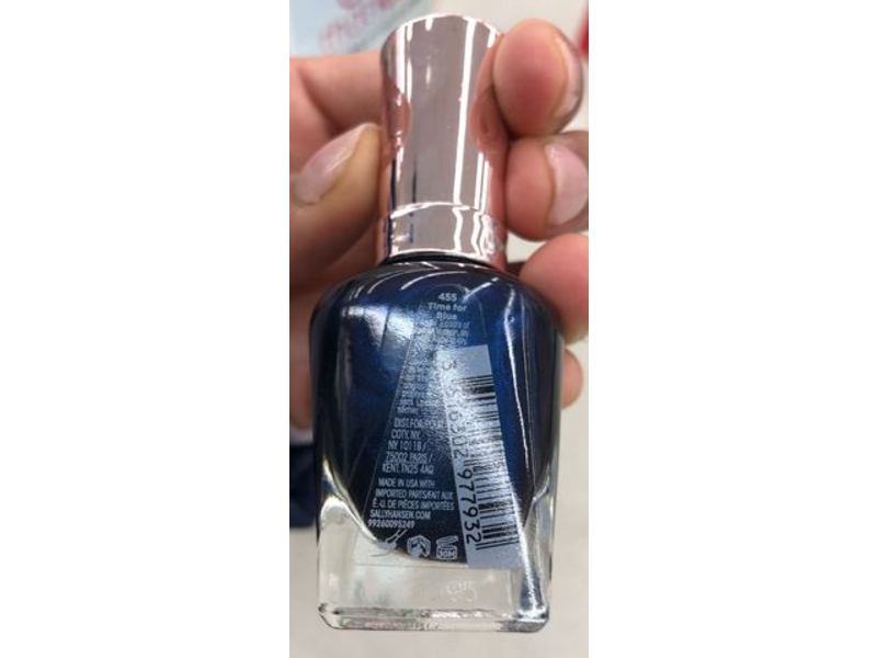 Sally Hansen Color Therapy, 455 Time For Blue, 0.5 fl oz/14.7 mL