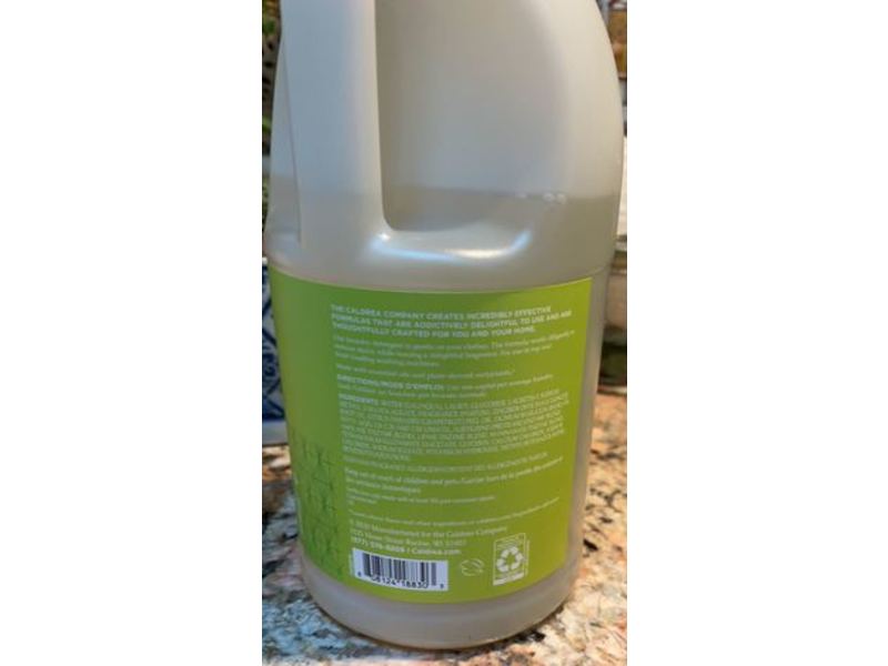 Caldrea Liquid Laundry Detergent, Ginger Pomelo Scent, 64 oz