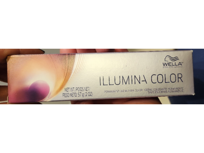 Wella Illumina Color Permanent Hair Color, 10/93 Lightest Cendre Gold Blonde, 2 oz/57 g