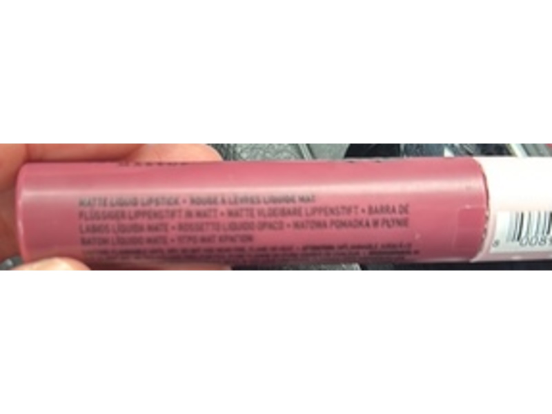 NYX Professional Makeup Lip Lingerie Matte Liquid Lipstick, 14 Bust Ed, 4 mL