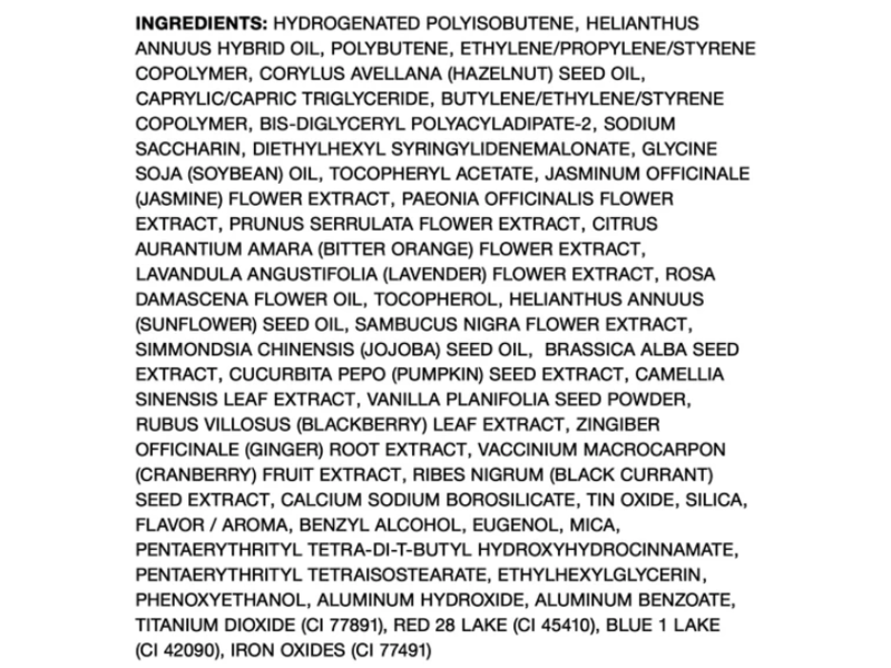 Milani Fruit Fetish Lip Oil, 180 Cranberry Currant, 0.135 fl oz