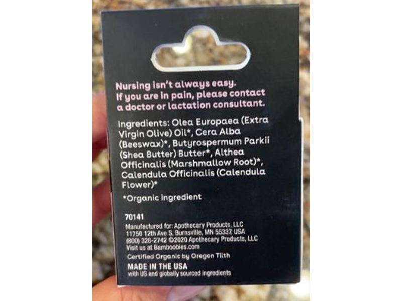 Bamboobies Nipple Balm, 1 oz/28 g