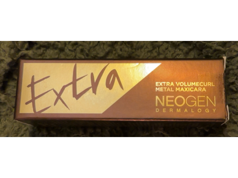 Neogen Dermalogy Extra Volumecurl Metal Mascara, 02 Brown, 0.13 fl oz/4 mL