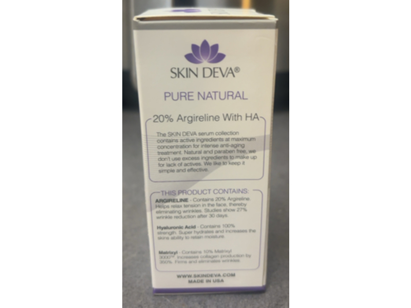 Skin Deva Skin Tightening Wrinkle Reducer, 20% Argireline, 1 fl oz/30 mL