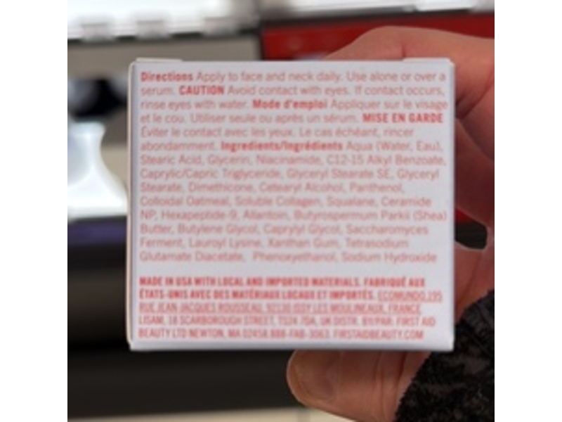 First Aid Beauty Ultra Repair Firming Day Cream,1.7 fl oz/50 mL